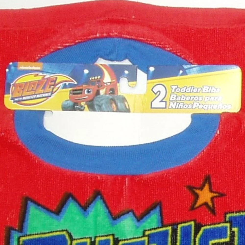 Blaze Crusher Over Head Toddler Bib Cloth Baby 11